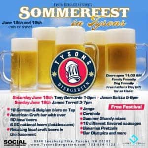 Sommerfest:  Fathers Day weekend