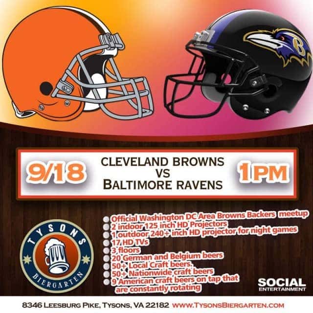 Ravens vs. Browns